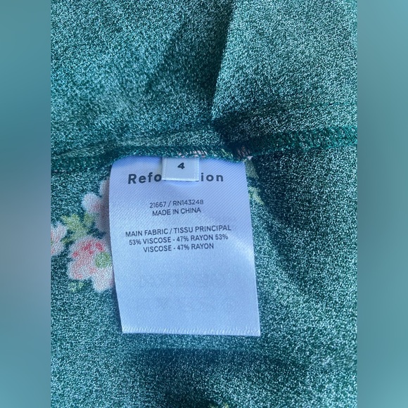 New Reformation Vista Maxi Skirt - Picture 8 of 9